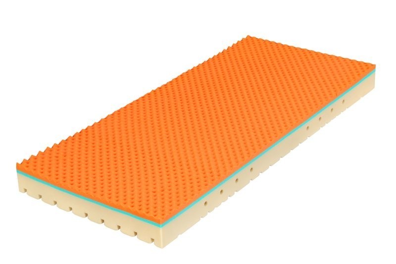 Tropico SUPER FOX VISCO Wellness 22 cm - matrace s línou pěnou – AKCE „Férové ceny“ 220 x 220 cm, snímatelný potah