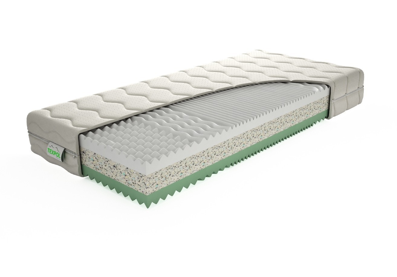 TEXPOL VERONA - oboustranně profilovaná matrace pro pohodlný spánek 90 x 195 cm, snímatelný potah