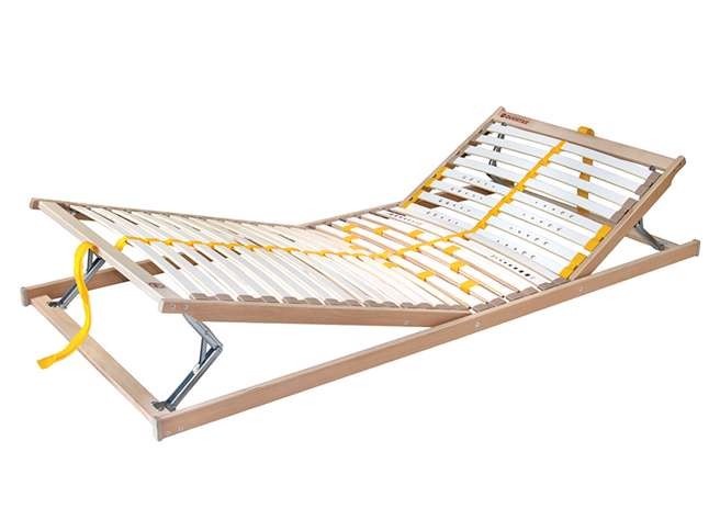 Ahorn DUOSTAR HN - lamelový postelový rošt s manuálním polohováním 85 x 220 cm, březové lamely + březové nosníky