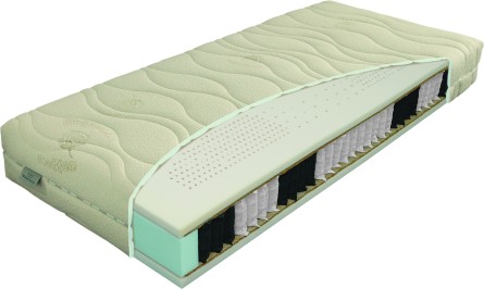 NATURA hydrolatex T3/T4 - luxusní oboustranná pružinová matrace pro zdravý spánek 200 x 220 cm
